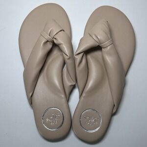 Solei Sea Women's Gigi Sandals Size 8 EU 39 Nude Beige New